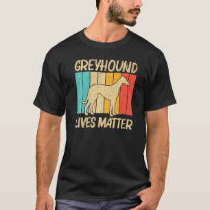 Camiseta Legal Greyhound Para Homens Mulheres À Noite Pet D