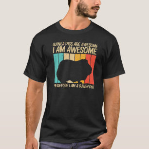 Camiseta Legal Guiné Porco Para Homens Mulheres Cavy Pet Ro