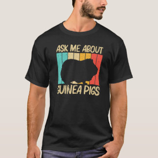 Camiseta Legal Guiné Porco Para Homens Mulheres Cavy Pet Ro