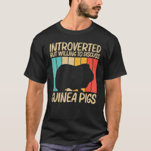 Camiseta Legal Guiné Porco Para Homens Mulheres Cavy Pet Ro