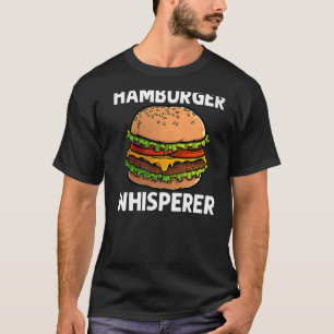Camiseta Legal Hamburger Para Homens Mulheres Burger Cheese