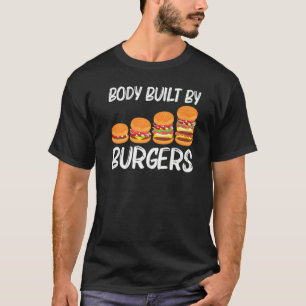 Camiseta Legal Hamburger Para Homens Mulheres Cheeseburger