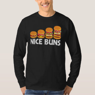 Camiseta Legal Hamburger Para Homens Mulheres Cheeseburger