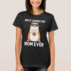 Camiseta Legal Hamster Para Mulheres Mãe Rã Síria Rodent An