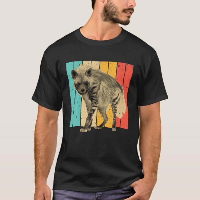 Camiseta Legal Hiena para Homens Mulheres África Zootecnia  (Frente)