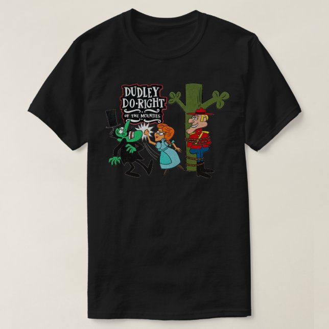 Camiseta Legal Homenagem Gráfica A Jay Ward Cartoons Lov (Frente do Design)