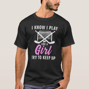 Camiseta Legal Hóquei No Gelo Para Mulheres Equipe De Hóque