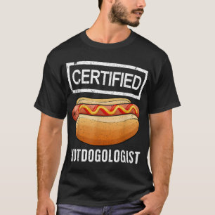 Camiseta Legal Hotdog Para Homens Mulheres Adultas Hotdog Q