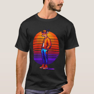 Camiseta Legal Impala Moderna Estilo Urbano Sunset Retro Ar