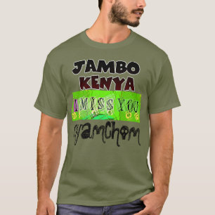 Camiseta Legal Jambo Kenya Nyamachoma Veste seu último esti