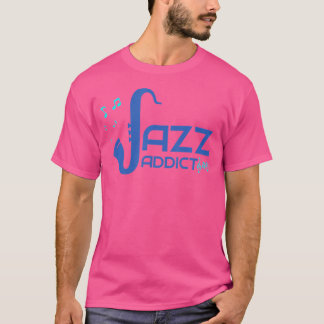 Camiseta Legal Jazz Viciado em Sax Jazz Músico Jazz Amor
