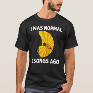 Camiseta Legal Karaoke para homens mulheres cantoras microf