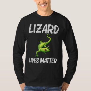 Camiseta Legal Lagarto Para Homens Mulheres Gecko Anim Verd