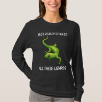 Legal Lagarto Para Homens Mulheres Gecko Anim Verd