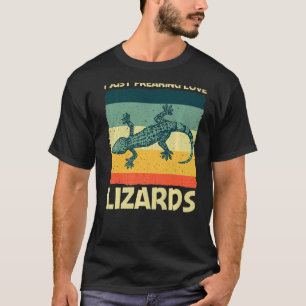 Camiseta Legal Lagarto Para Homens Mulheres Répteis Lizard