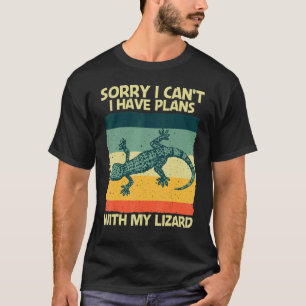 Camiseta Legal Lagarto Para Homens Mulheres Répteis Lizard