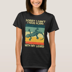 Camiseta Legal Lagarto Para Homens Mulheres Répteis Lizard