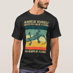 Camiseta Legal Lagarto Para Homens Mulheres Répteis Lizard
