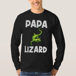 Camiseta Legal Lagarto Para Homens Padre Gecko Green Reptil