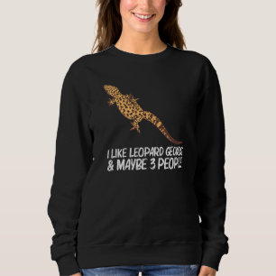 Camiseta Legal Leopard Gecko Para Homens Menores Dinossauro