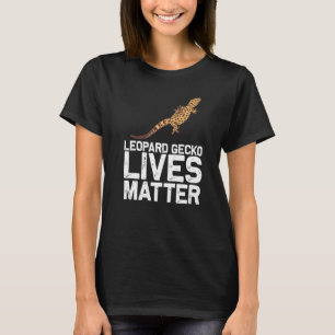 Camiseta Legal Leopard Gecko Para Homens Menores Dinossauro