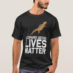 Camiseta Legal Leopard Gecko Para Homens Menores Dinossauro