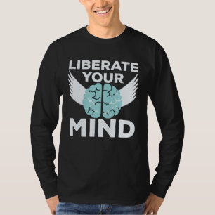 Camiseta Legal Liberte Sua Mente Mentalidade de Liberdade S