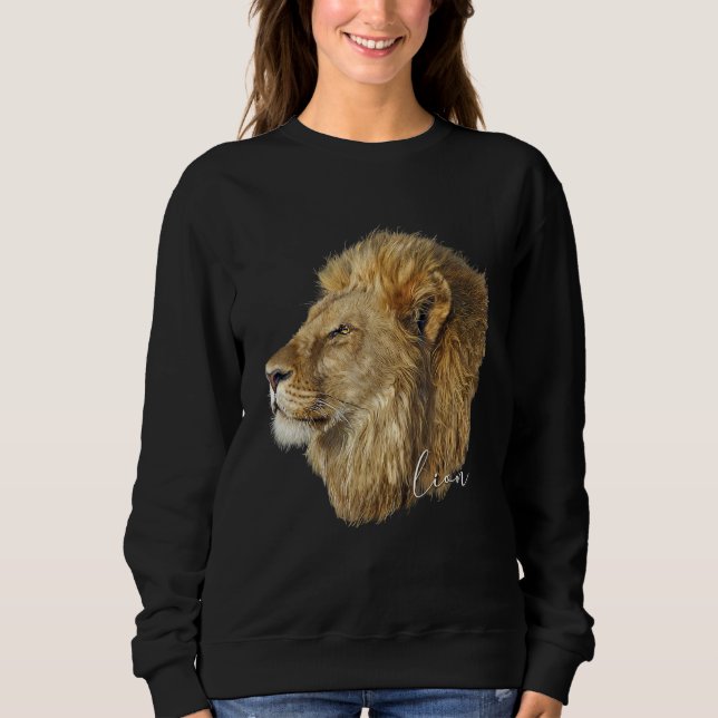 Camiseta Legal Lion Art Felidae Wildcat Animal Novelty (Frente)