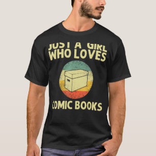 Camiseta Legal Livro De BD Para Meninas Crianças