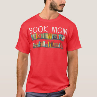 Camiseta Legal Livro Design para Mamãe, Cuspagem-Mãe Leitur