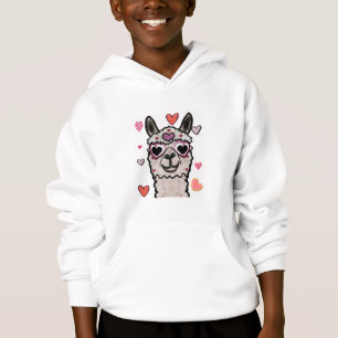 Camiseta Legal Llama com óculos cardíacos
