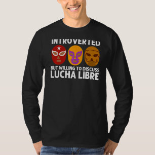 Camiseta Legal Lucha Libre para Homens Luchador México Wr