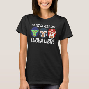 Camiseta Legal Lucha Libre para Homens Luchador México Wr