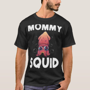 Camiseta Legal Lula Para Mulheres Mãe Octopus Biology Sea A