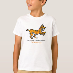 Camiseta Legal LYNX ibérica- Vida selvagem - Imagem animal
