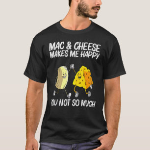 Camiseta Legal Mac & Cheese Para Homens Mulheres Fabricadas
