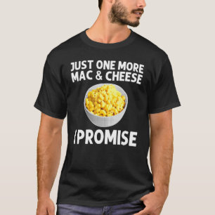 Camiseta Legal Mac E Queijo Para Homens Comidas De Macaroni