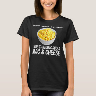 Camiseta Legal Mac E Queijo Para Homens Comidas De Macaroni