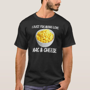 Camiseta Legal Mac E Queijo Para Homens Mulheres Macarrão C