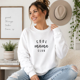 Camiseta Legal Mama Club Na moda moderno Dia de as mães