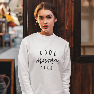 Camiseta Legal Mama Club   Na moda moderno Dia de as mães 