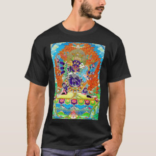 Camiseta Legal mandala Yamantaka vibrante arte