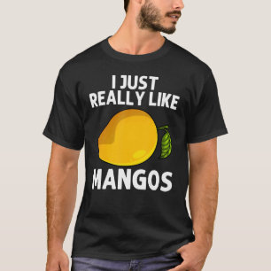 Camiseta Legal Manga Para Homens Mangoas Frutas Mangoas