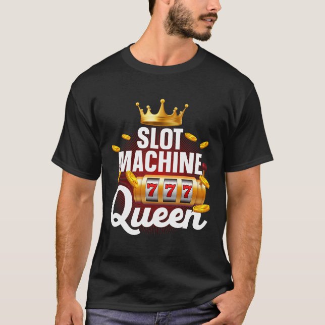 Camiseta Legal Máquina Rainha Arte Para Mulheres Meninas Ca (Frente)