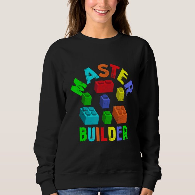 Camiseta Legal Master Builder Funny Building Blocks Engraça (Frente)
