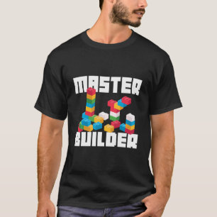 Camiseta Legal Master Builder Funny Building Blocks Gift Me