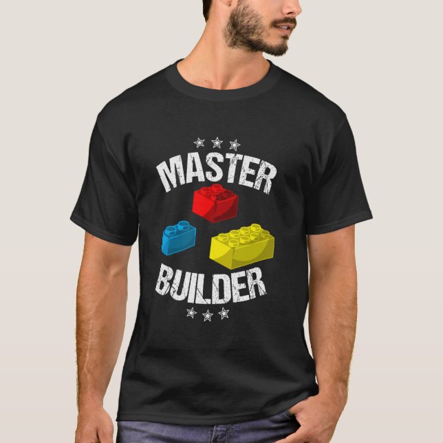 Camiseta Legal Master Builder Funny Building Blocks Gift Me (Frente)