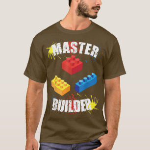 Camiseta Legal Master Builder Funny Building Blocks Homens