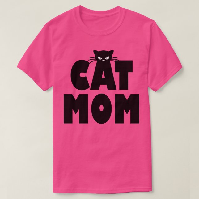 Camiseta Legal Melhor Gato Mãe para sempre para Mulheres e  (Frente do Design)