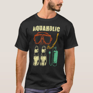 Camiseta Legal Mergulho De Scuba Pensado Para Mulheres Masc